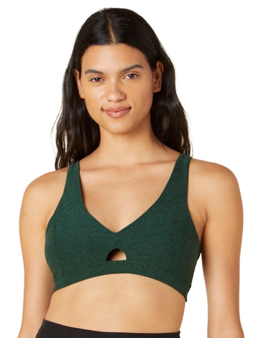Beyond Yoga green sports bra